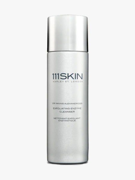 111Skin Exfoliating Enzyme Cleanser in branded component on a light gray background